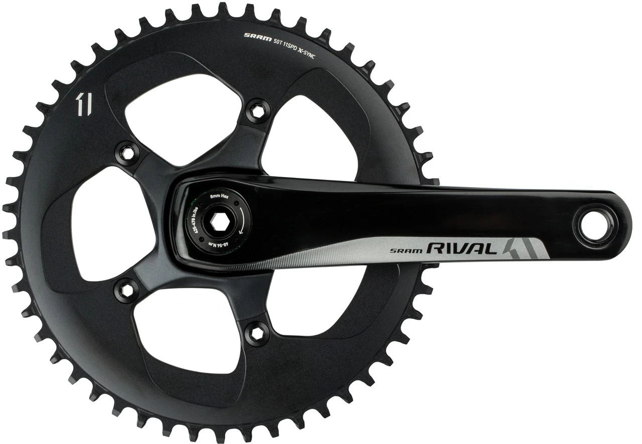 SRAM Rival 1 BB30 11-fach Kurbelgarnitur 1 SRAM Rival 1 BB30 11-fach Kurbelgarnitur