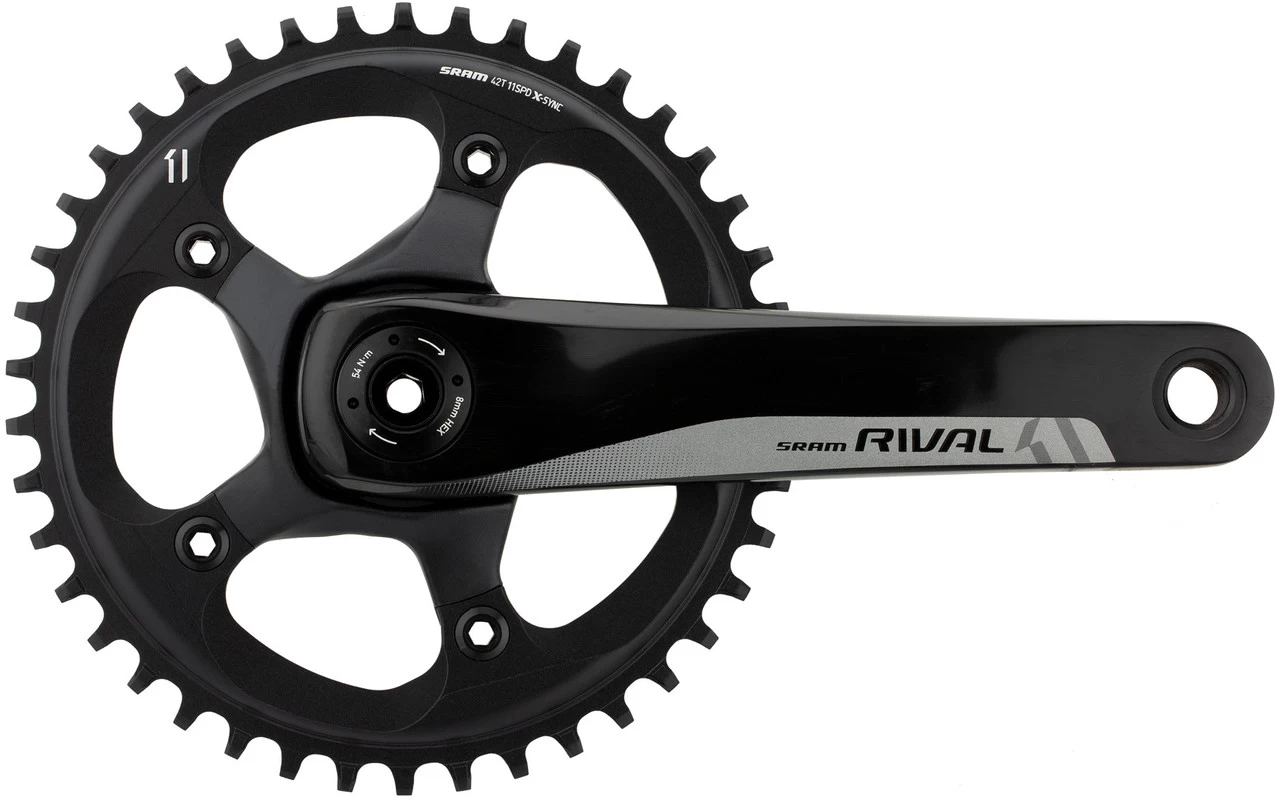 SRAM Rival 1 BB30 11-fach Kurbelgarnitur 5 SRAM Rival 1 BB30 11-fach Kurbelgarnitur – Bild 5