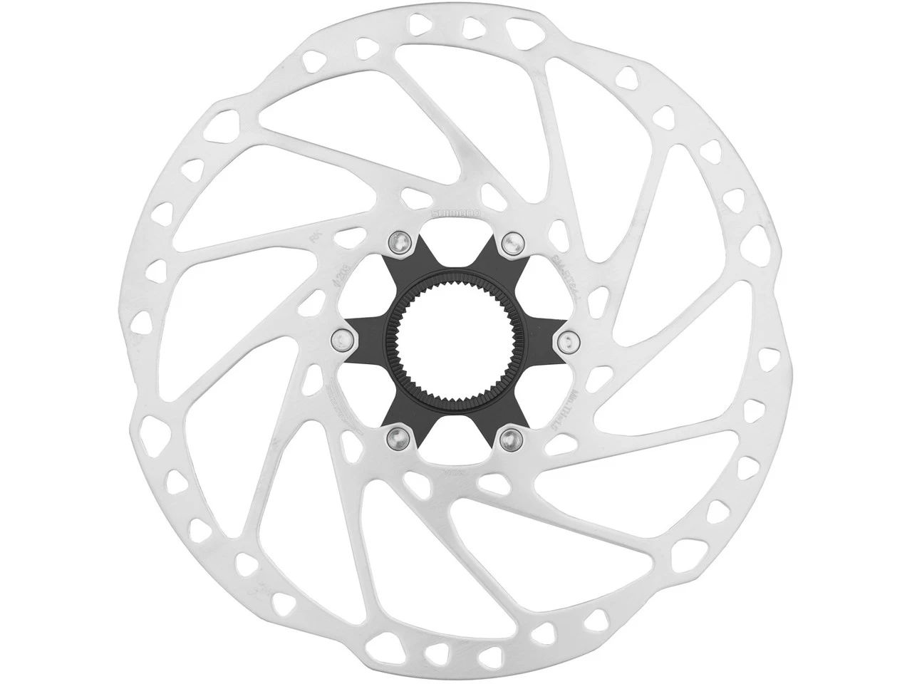 Shimano Bremsscheibe SM-RT64 Center Lock Für Deore Mit Außenverzahnung 4 Shimano Bremsscheibe SM-RT64 Center Lock Für Deore Mit Außenverzahnung – Bild 4