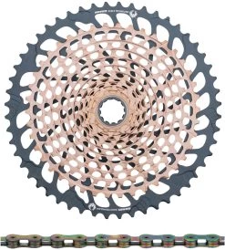 SRAM XX1 Eagle XG-1299 Kassette + PC XX1 Eagle Kette 12-fach Verschleißset -Fahrradzubehör 338300