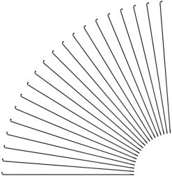 Sapim Leader J-Bend Speichen + Nippel - 20 Stück -Fahrradzubehör 357585