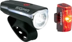 SIGMA Aura 60 Frontlicht + Infinity Rücklicht LED Beleuchtungsset Mit StVZO